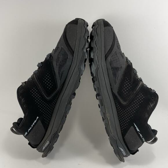 Altra Lone Peak 6 Trail Running Shoes Womens Size 9 Black Athletic Sneakers - Picture 7 of 9